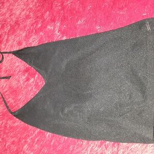 Black Halter Top